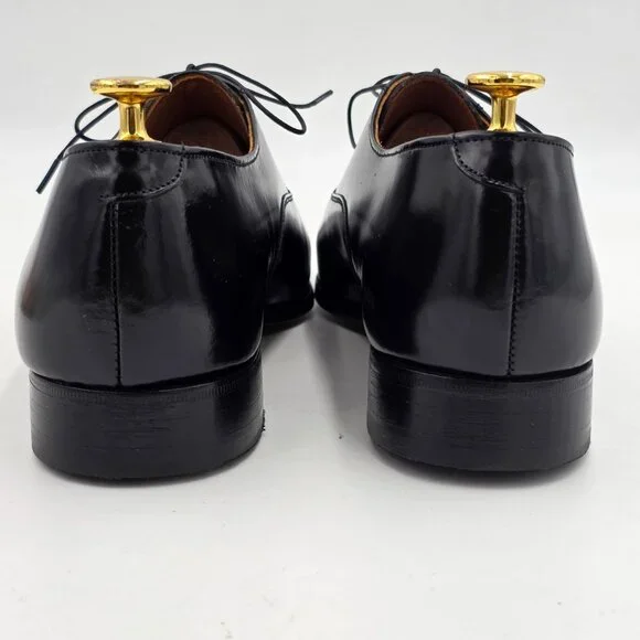 NEW Old Stock Bostonian USA Classics Black Leather Dress Shoes Mens 9M Oxfords - Picture 8 of 10